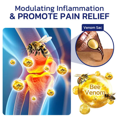 🏆New Year Picks⚡100K+ SOLD!💥🏆Bee Venom Advanced Joint＆Bone Healing Creams -ZDQ8
