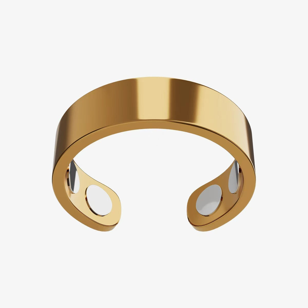 🏆Flash Sale⚡ 50K+ SOLD! 🏆 Magnetic Ring - Elegant Stainless Steel Ring-#YUN7