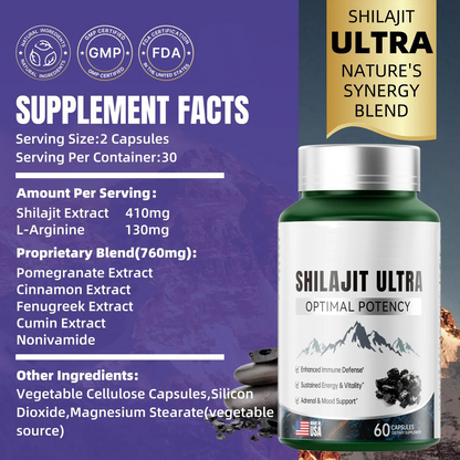 🏆Flash Sale⚡ 160K+ SOLD!✨SHILAJIT: Natural Size and Stamina Booster for Men-YTY5