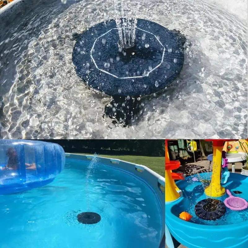 ⚡😀Crazy-Sale⚡60k-Sold⚡Solar Fountain, Solar Powered Bird Bath Fountain Pump-A01