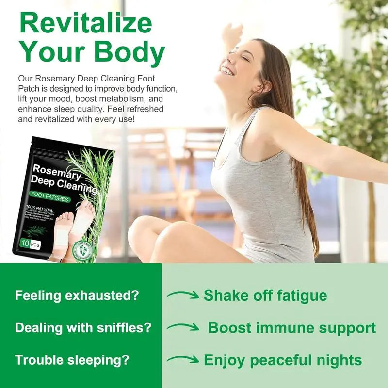 🏆New Year Picks⚡100K+ SOLD!💥🏆Natural Herbal Foot Detox Patches-886