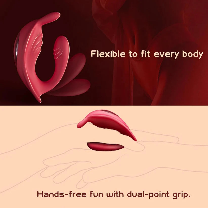 🏆Flash Sale⚡ 50K+ SOLD! 🏆💞 App-Controlled Wearable Vibrator for Couples – Remote Rabbit G-Spot & Clitoral Stimulator-#YUN7