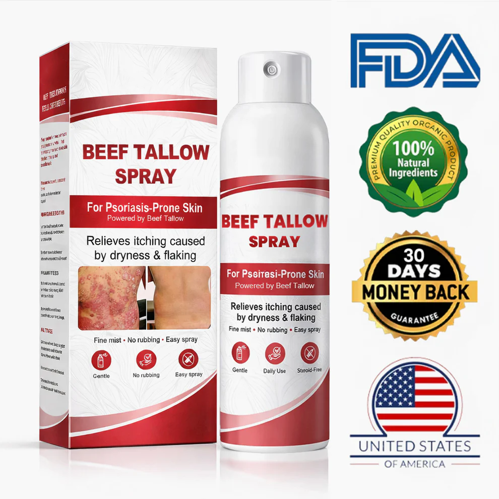 🏆Flash Sale⚡ 100K+ SOLD! ✨Nourish. Soothe. Restore. 🔄 The Triple-Action Beef Tallow Spray for Stressed Skin-102