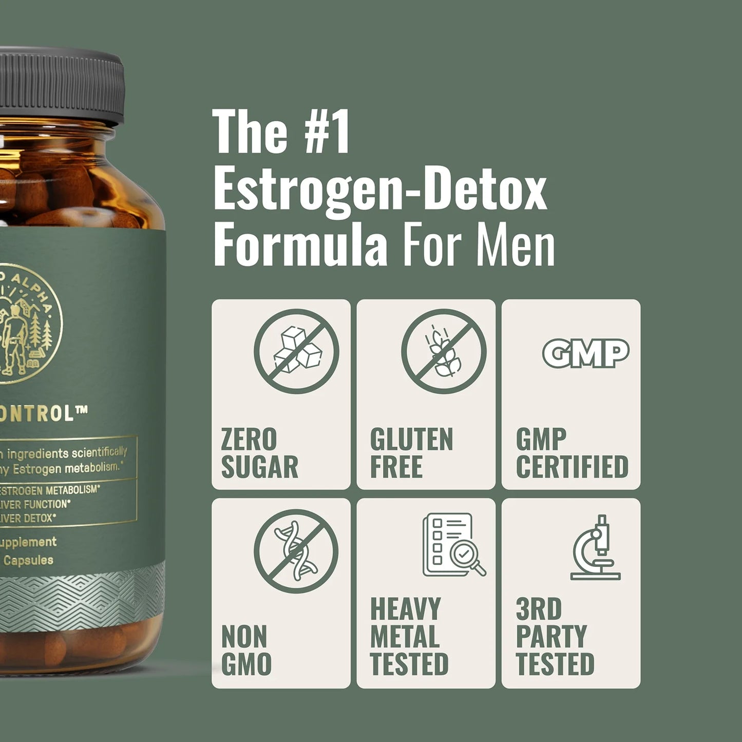 🏆New Year Picks⚡100K+ SOLD!💥Supports the liver to maintain healthy estrogen balance in men-ZDQ8