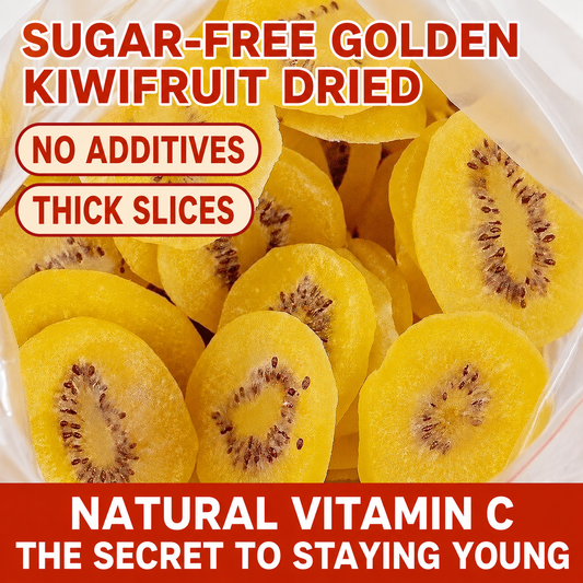 🌼🥭Say goodbye to calories and fat！⚡Satisfy your appetite with dried kiwi fruit with yellow heart-YTY5