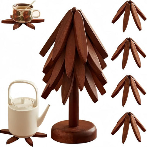 🏆 Flash Sale ⚡ 100K+ Sold🏆 Natural Tree Trivet Set-ZDQ8