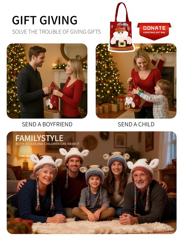 🏆 Flash Sale ⚡ 100K+ Sold🏆Original design Festive Christmas Antler Hat -ZDQ8