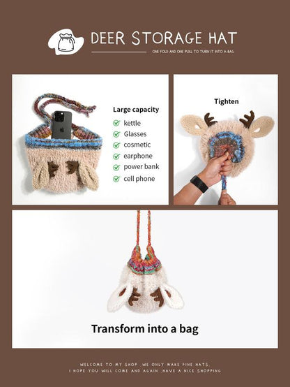 🏆 Flash Sale ⚡ 100K+ Sold🏆Original design Festive Christmas Antler Hat -ZDQ8