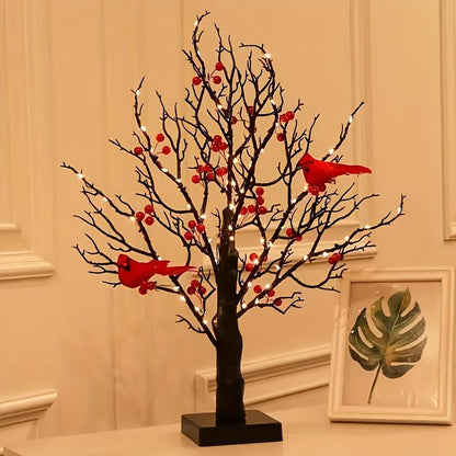 🏆Flash Sale⚡50K+ SOLD!💥🏆21-Inch LED Light-Up Potted Trees-ZDQ8