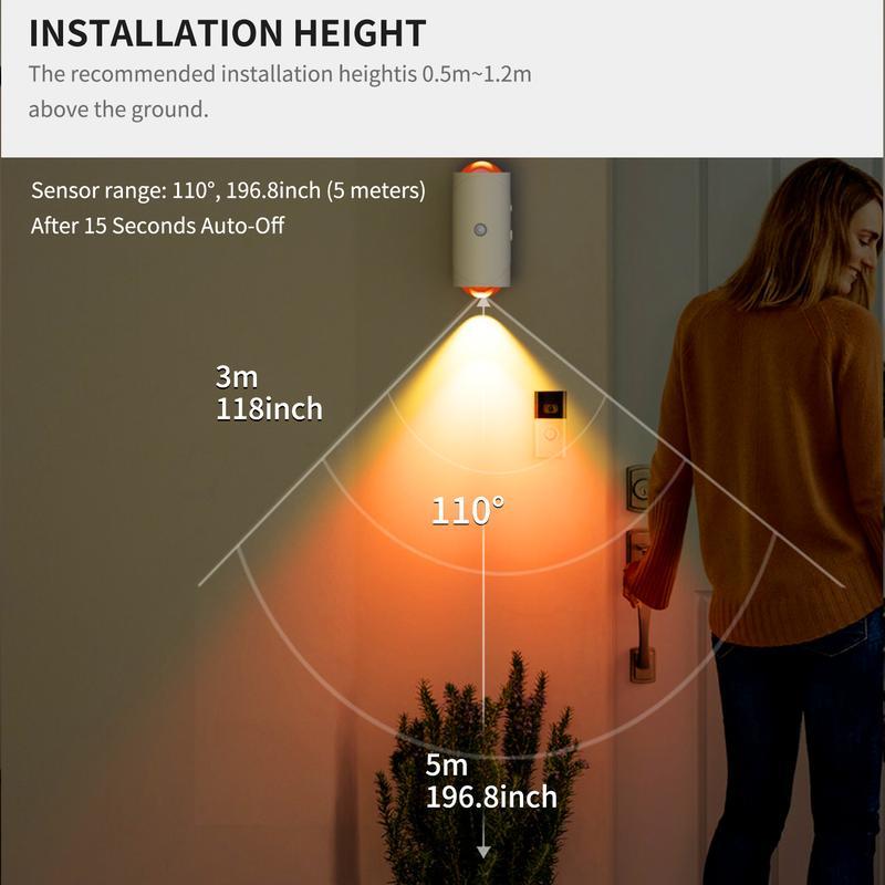 🏆Flash Sale⚡50K+ SOLD!💥🏆Smart Rechargeable LED Night Light-ZDQ8