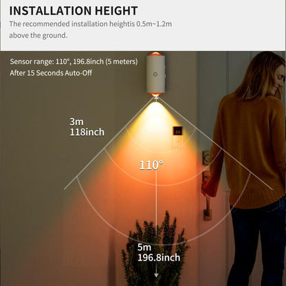 🏆Flash Sale⚡50K+ SOLD!💥🏆Smart Rechargeable LED Night Light-ZDQ8