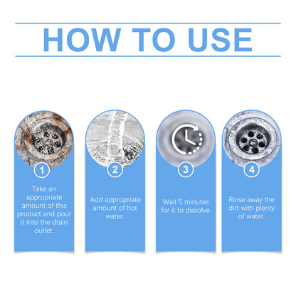 🏆Flash Sale⚡50K+ SOLD!💥Powerful Pipe Dredging Agent for Kitchen and Toilet Pipelines-ZDQ8