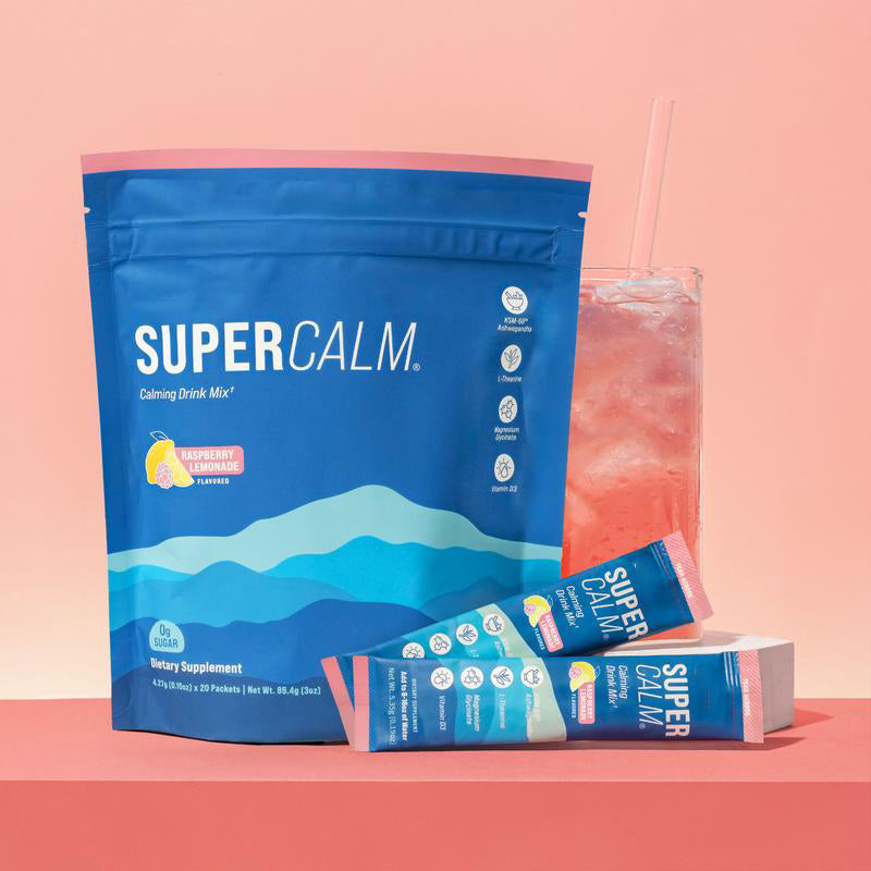 🏆#1 Best Seller ⏰50K+ SOLD! 💥Calming Drink Mix with KSM-66 Ashwagandha Vitamin D3 Magnesium-YTY5