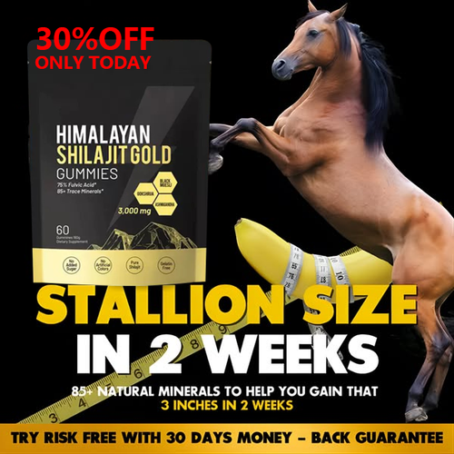 ⚡️🔥⚡Flash-Sale⚡⚡️50k-sold⚡⚡️Himalayan Shilajit Gummies-YTY5