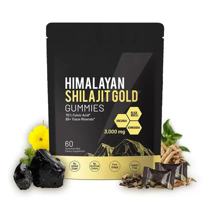 ⚡️🔥⚡Flash-Sale⚡⚡️50k-sold⚡⚡️Himalayan Shilajit Gummies-YTY5
