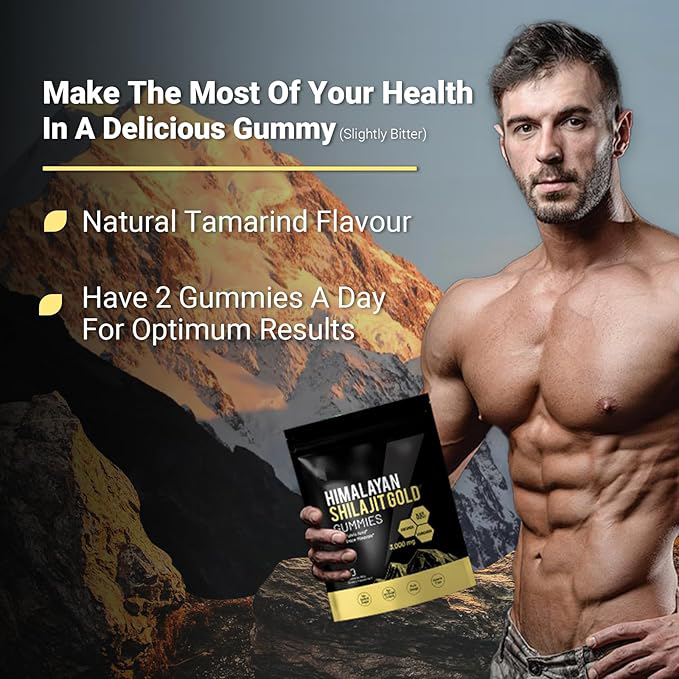 ⚡️🔥⚡Flash-Sale⚡⚡️50k-sold⚡⚡️Himalayan Shilajit Gummies-YTY5
