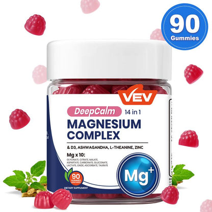⚡Flash Sale⚡100K+ SOLD!⚡14-in-1 Magnesium Complex Gummies-YTY5