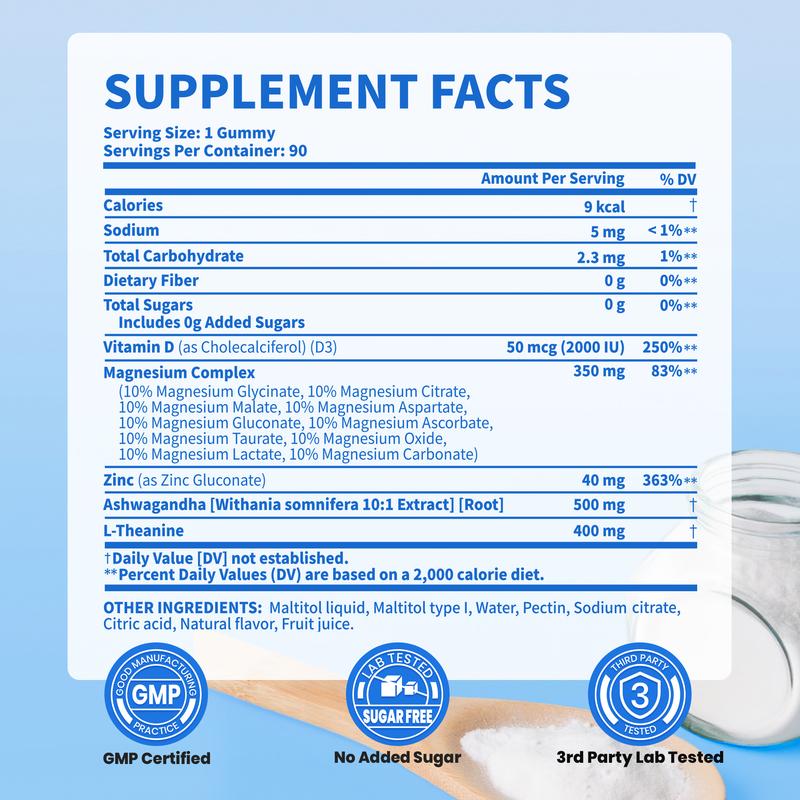 ⚡Flash Sale⚡100K+ SOLD!⚡14-in-1 Magnesium Complex Gummies-YTY5