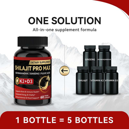 ⚡New Year's Picks ⚡️💥New & Improved Packaging💥Shilajit PRO MAX -YTY5