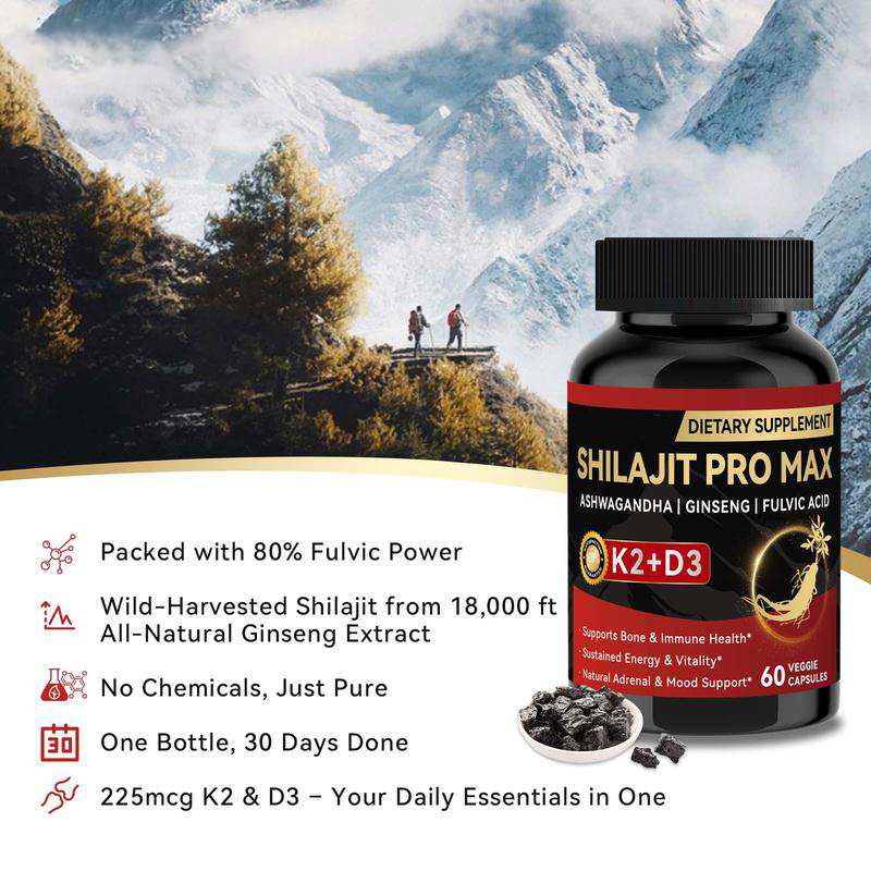 ⚡New Year's Picks ⚡️💥New & Improved Packaging💥Shilajit PRO MAX -YTY5