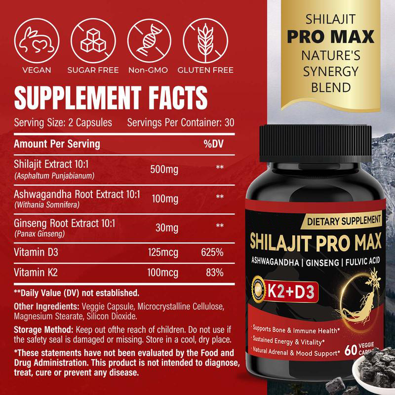 ⚡New Year's Picks ⚡️💥New & Improved Packaging💥Shilajit PRO MAX -YTY5