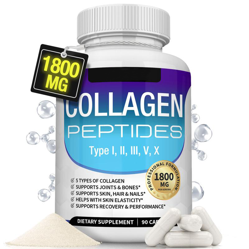 🏆Flash-Sale⏰160K+ SOLD! 💥Nutrition Collagen Peptides 5 Types Complex-YTY5
