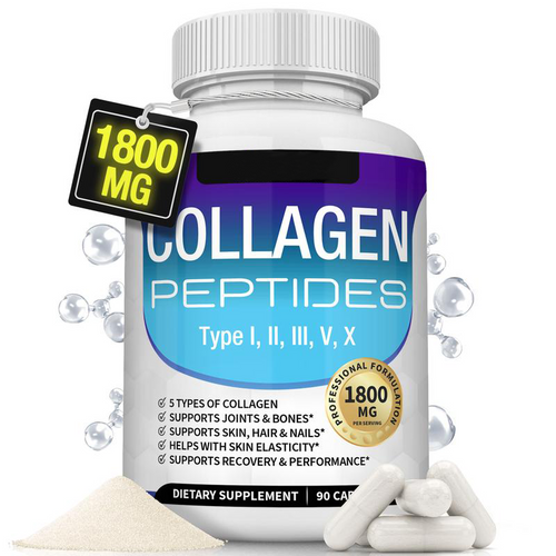 🏆Flash-Sale⏰160K+ SOLD! 💥Nutrition Collagen Peptides 5 Types Complex-YTY5