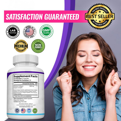 🏆Flash-Sale⏰160K+ SOLD! 💥Nutrition Collagen Peptides 5 Types Complex-YTY5
