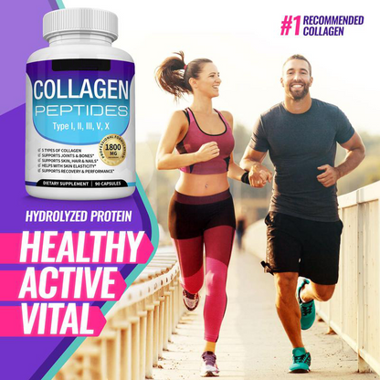 🏆Flash-Sale⏰160K+ SOLD! 💥Nutrition Collagen Peptides 5 Types Complex-YTY5