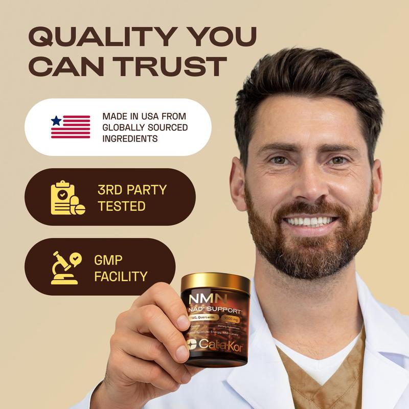 🏆Flash-Sale⏰New & Improved Packaging💥NAD+ Supplement – NMN -YTY5