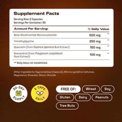 🏆Flash-Sale⏰New & Improved Packaging💥NAD+ Supplement – NMN -YTY5