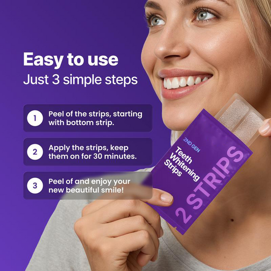 ⏰️Flash-Sale⚡130k-sold⚡Purple Teeth Whitening Strips-#YEP8