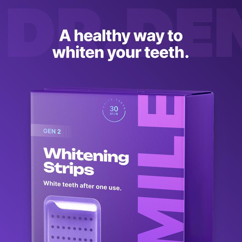 ⏰️Flash-Sale⚡130k-sold⚡Purple Teeth Whitening Strips-#YEP8