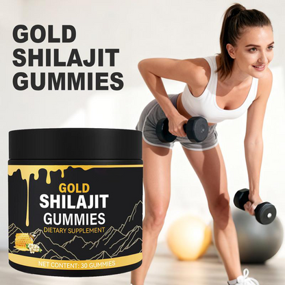 👑Flash-Sale⏰️New & Improved Packaging⚡️Gold Shilajit Gummies-INT