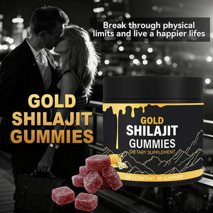 👑Flash-Sale⏰️New & Improved Packaging⚡️Gold Shilajit Gummies-INT