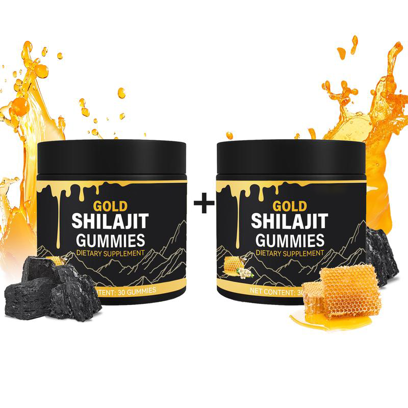 👑Flash-Sale⏰️New & Improved Packaging⚡️Gold Shilajit Gummies-INT