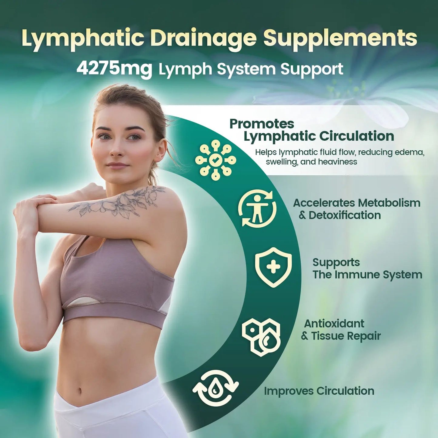 🏆New Year Picks⚡100K+ SOLD!💥🏆Supports Lymphatic Circulation Detox & Reduces Swelling-#YUN7
