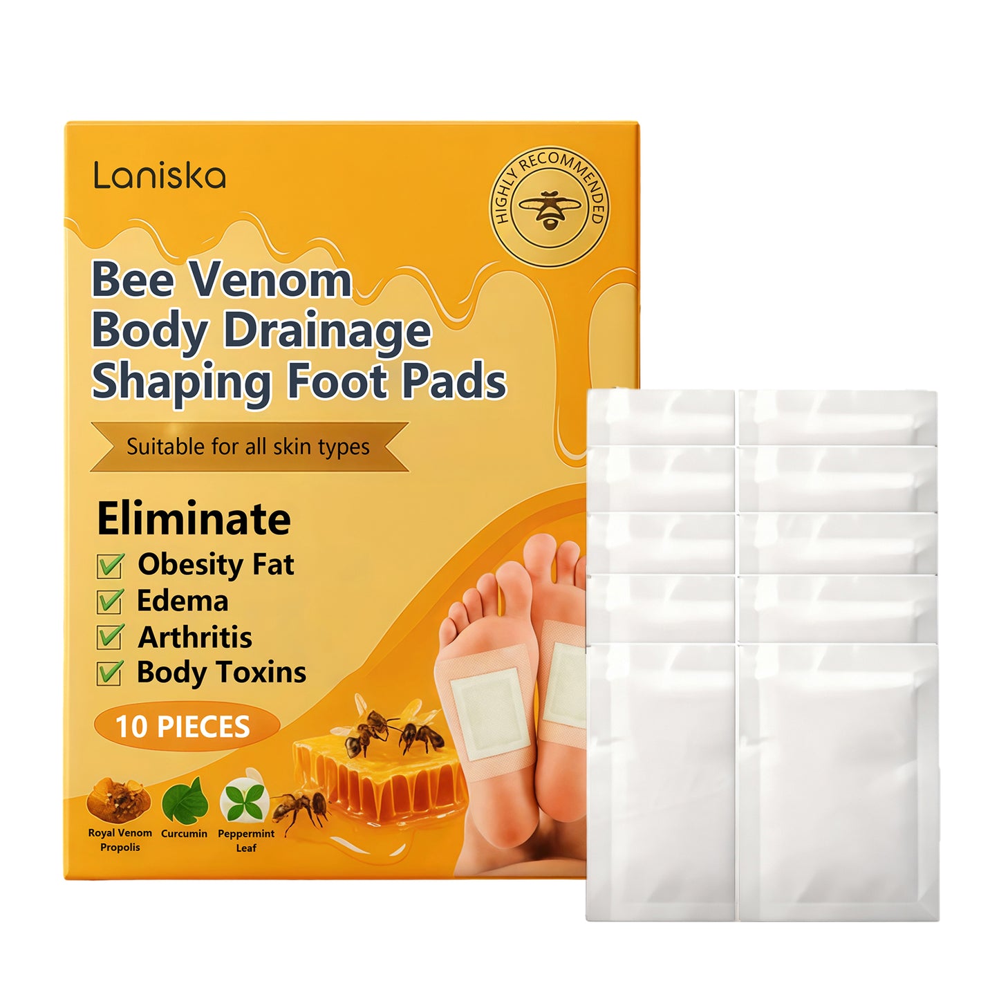 ⚡Crazy-Sale⚡60k-Sold⚡Bee Poison Foot Patches-ZDQ8
