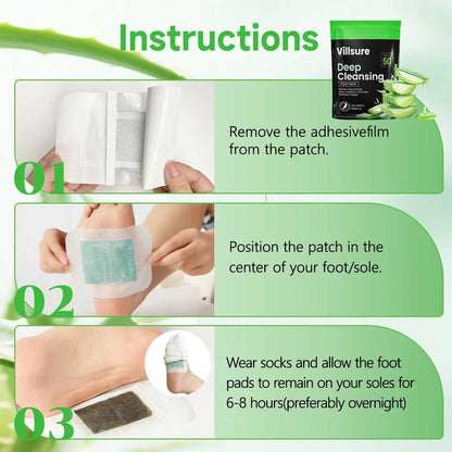 ⚡Crazy-Sale⚡60k-Sold⚡ Deep Cleansing Foot Pads Foot Care-ZDQ8