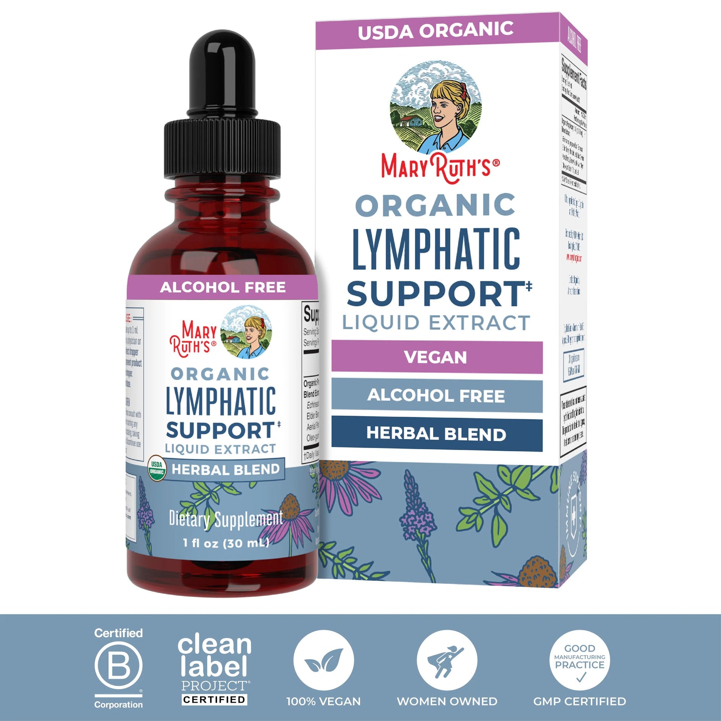 👑Flash-Sale⏰️New & Improved Packaging⚡️Lymphatic Support Herbal Blend Liquid Drops-ZDQ8