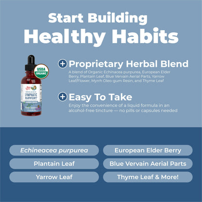 👑Flash-Sale⏰️New & Improved Packaging⚡️Lymphatic Support Herbal Blend Liquid Drops-ZDQ8