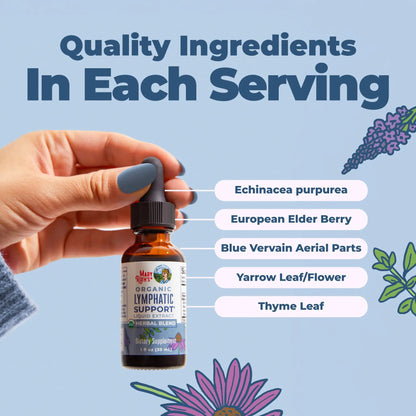 👑Flash-Sale⏰️New & Improved Packaging⚡️Lymphatic Support Herbal Blend Liquid Drops-ZDQ8