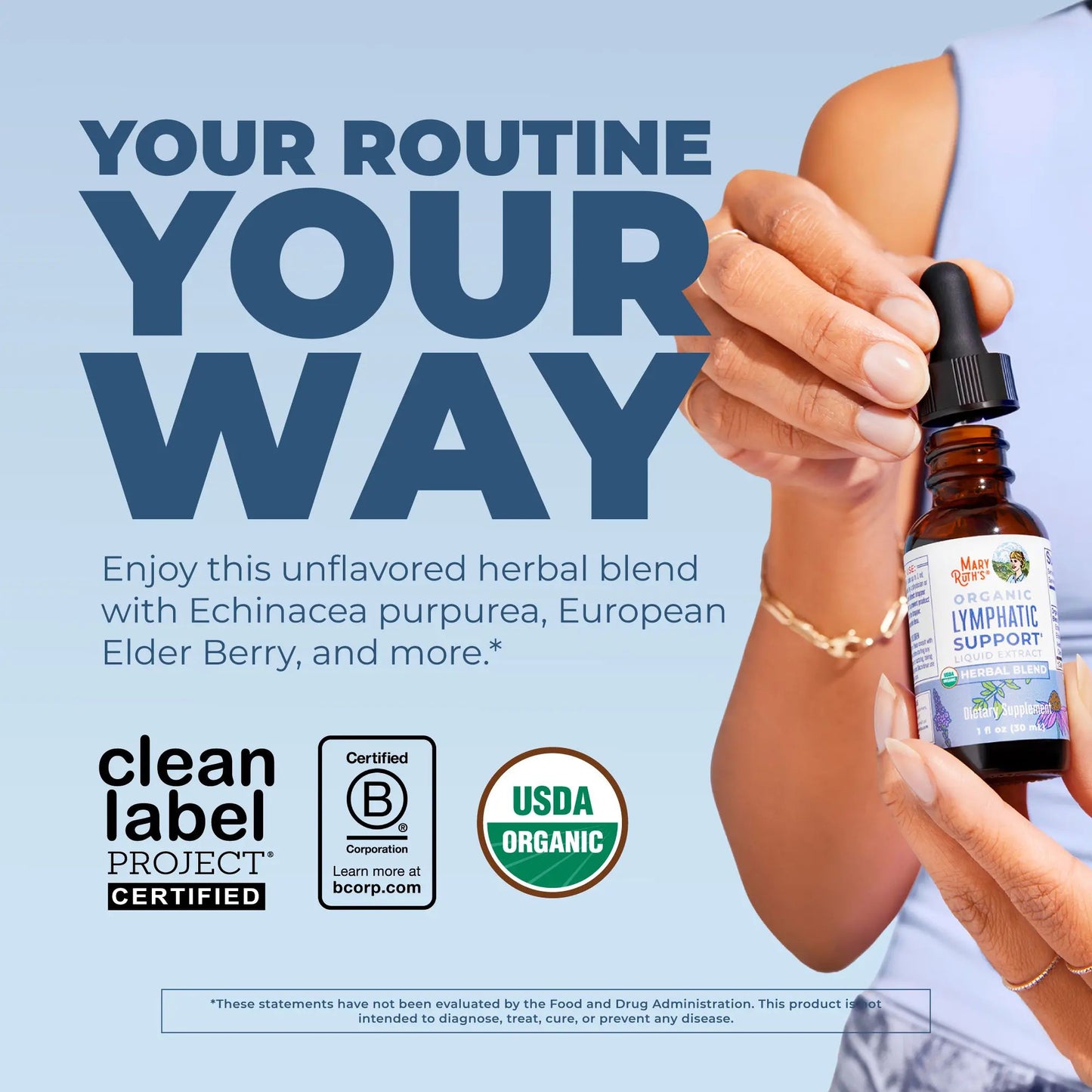 👑Flash-Sale⏰️New & Improved Packaging⚡️Lymphatic Support Herbal Blend Liquid Drops-ZDQ8
