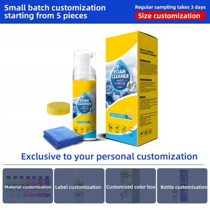 🏆LAST DAY -BUY 3 GET 2 FREE!!🧼✨4-in-1 Multi-Enzyme Foam Spray Cleaner 👍-S26