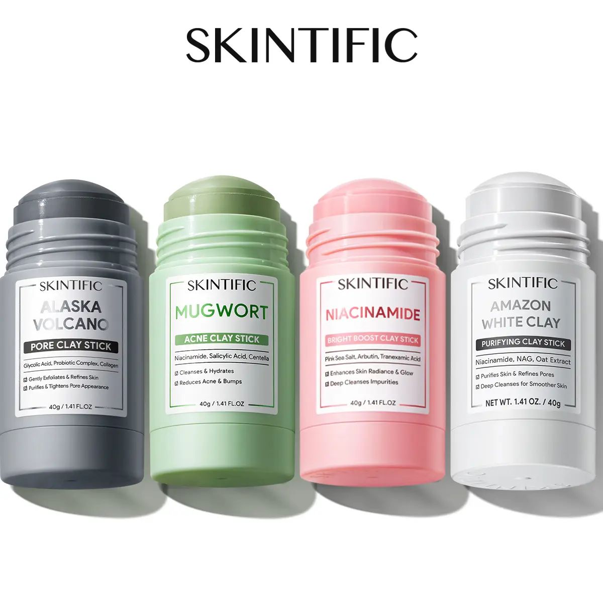 ⏰️Flash Sale⏰️Limited-Time Offer⏰️Clay Stick Collection 5 Masks for Every Skin Concern-YTY5