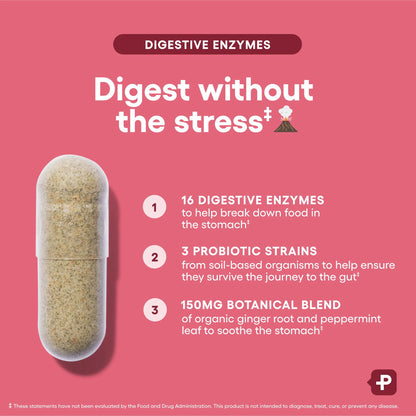 ⏰️Flash Sale⏰️Limited-Time Offer⏰️Physician's ChoiceDigestive Enzymes - Bloating &Mealtime Discomfort Supportwith Probiotics + Prebiotics forDigestion & Gut Health-YTY5
