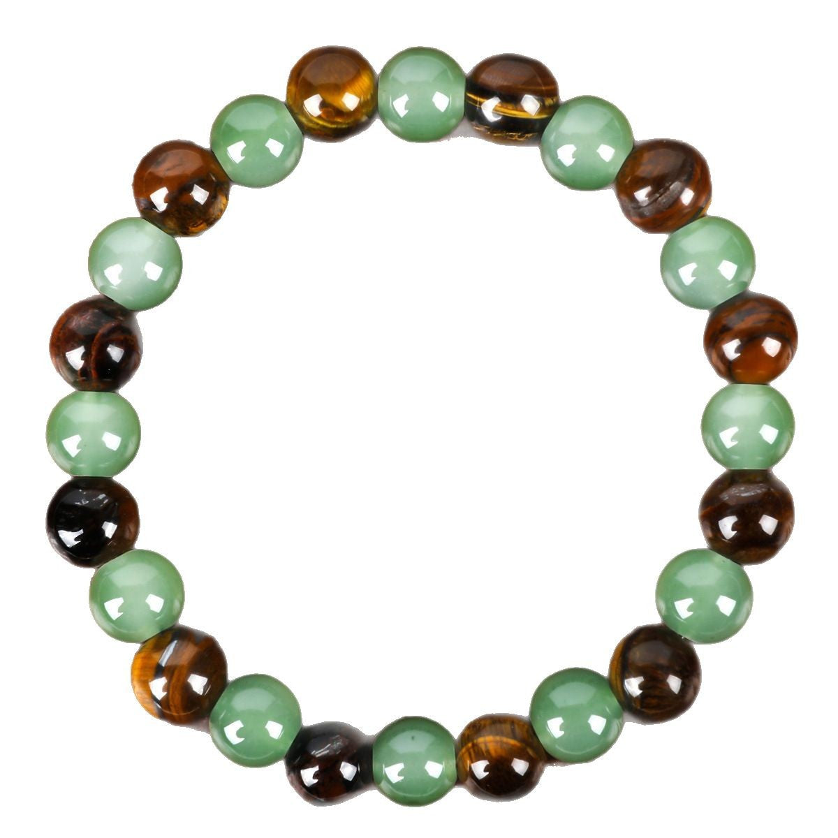 🏆Flash Sale⚡Arpurraina Money Attraction Bracelet with Green Aventurine & Tiger Eye - JSS6