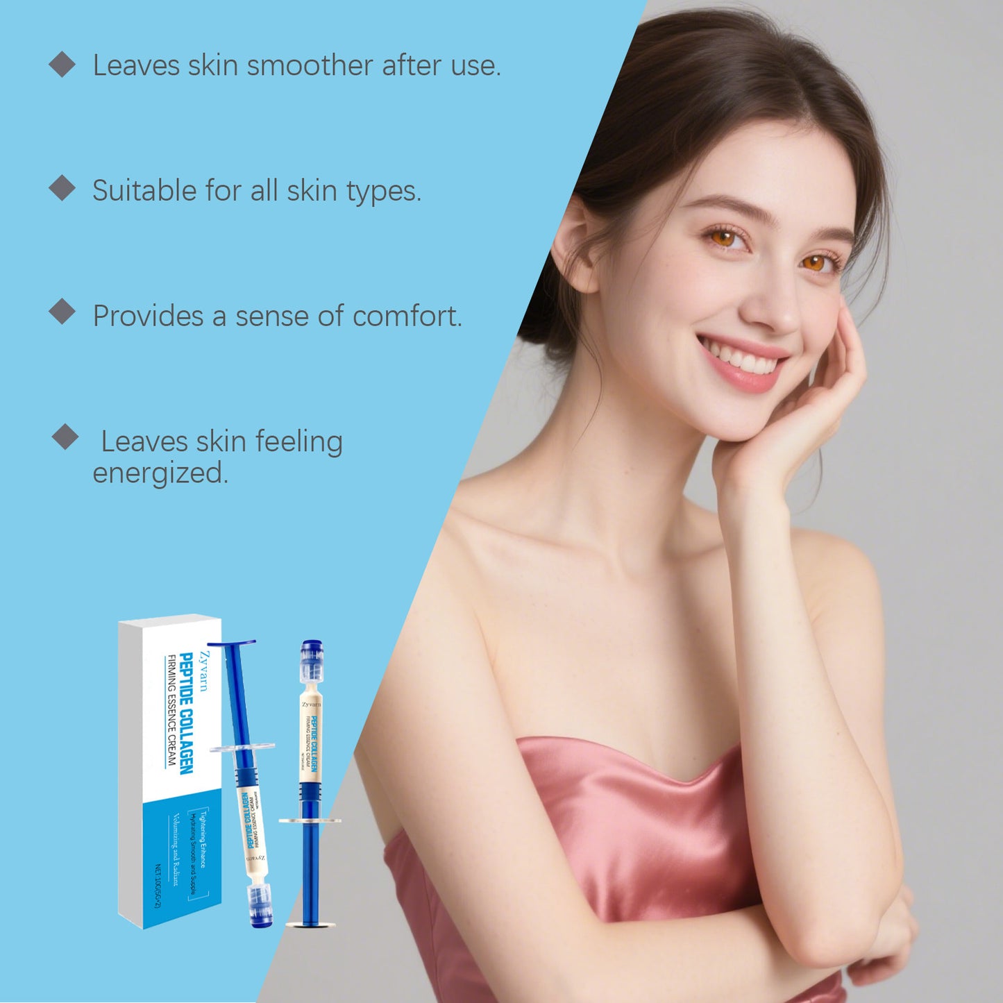 Zelastra™ Polypeptide Collagen Elastic Essence Cream-W18