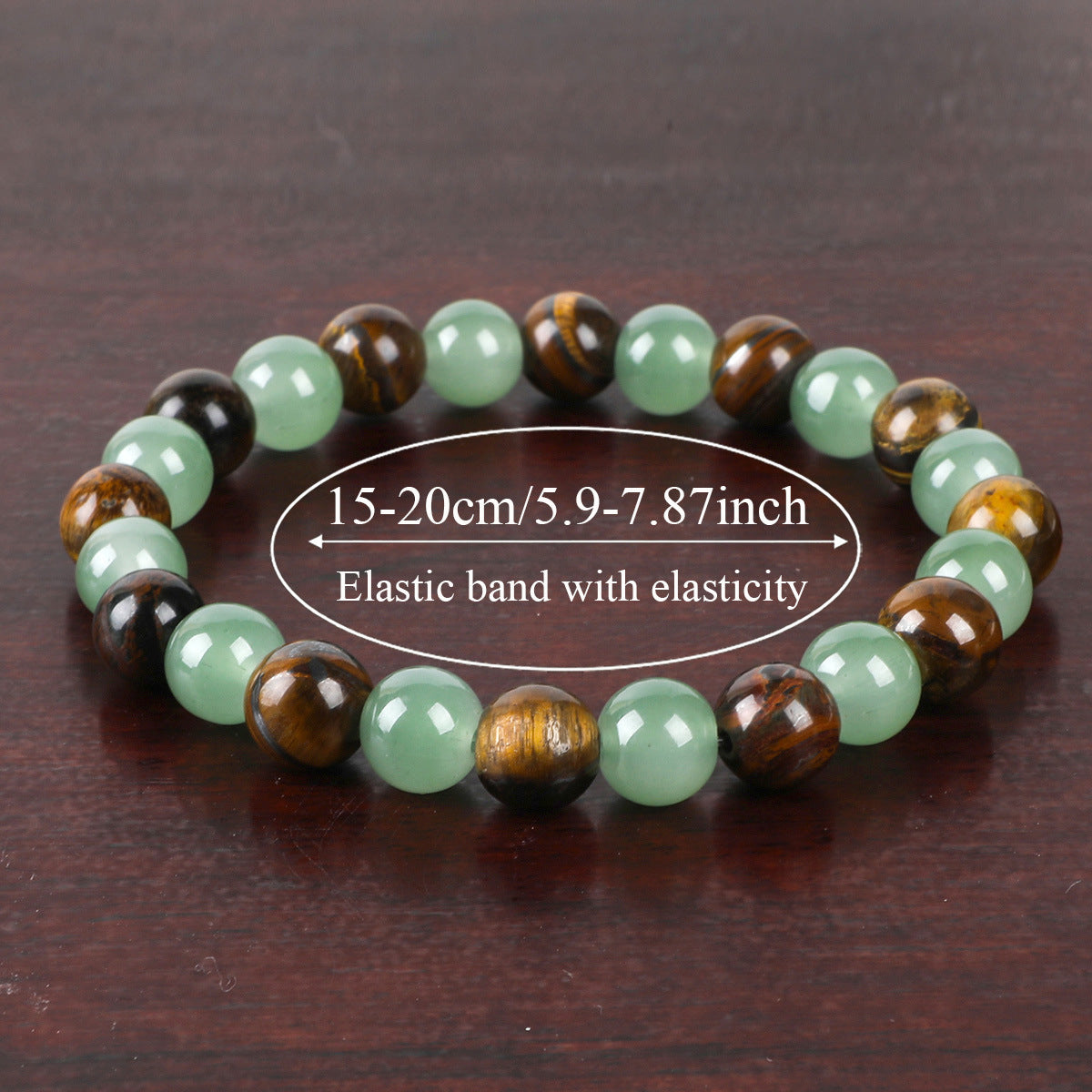 🏆Flash Sale⚡Arpurraina Money Attraction Bracelet with Green Aventurine & Tiger Eye - JSS6