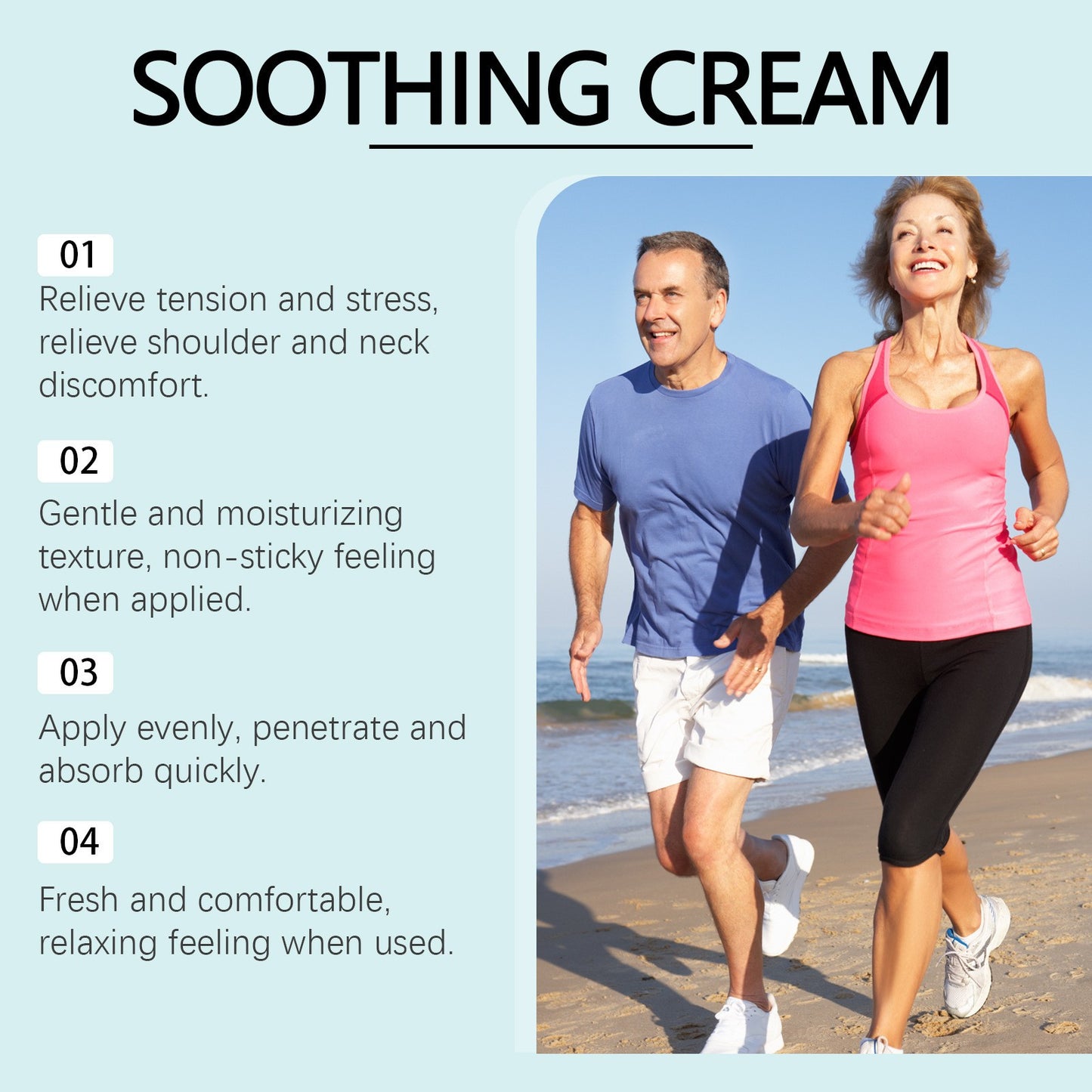 🏆Flash Sale⚡ 160K+ SOLD!✨Cream Mild Ingredients Nourishing, Caring And Comfortable Shoulder And Neck Massage Care Cream-HZ